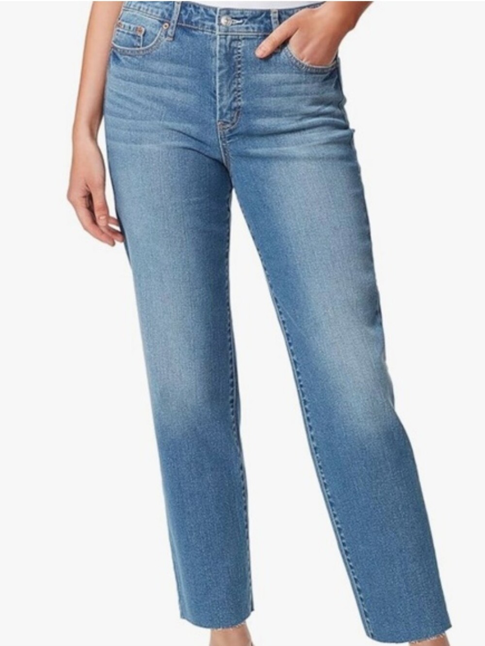 Jessica Simpson Blue Straight-Leg Women’s Jeans